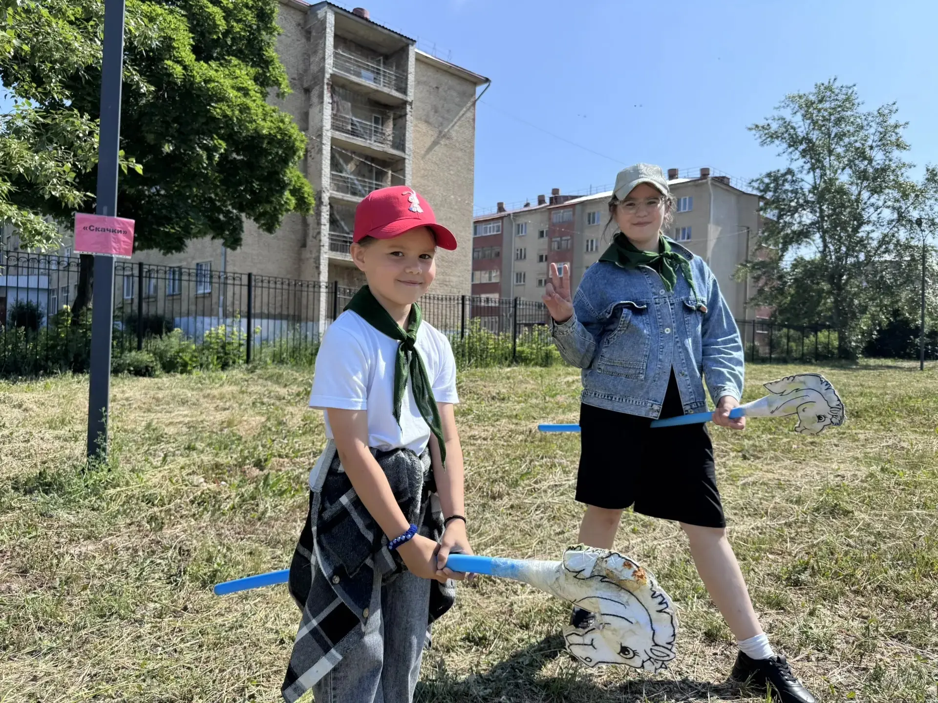 ✨Сегодня в нашем лагере прошёл яркий и весёлый детский Сабантуй! 🎉

🌟Ребята с удовольствием участв