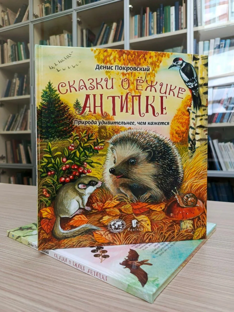 📣Наша новая детская книга «Сказки о ёжике Антипке. Природа удивительнее, чем кажется» ...
