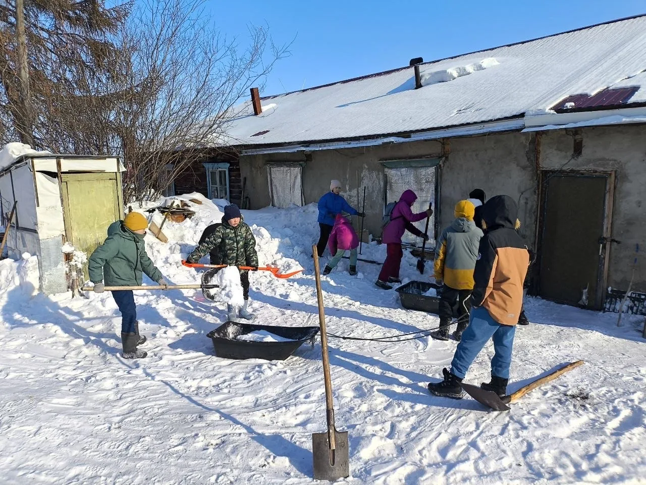 ДОБРО НЕ ТАЕТ ВМЕСТЕ СО СНЕГОМ ❄️➡️🌱