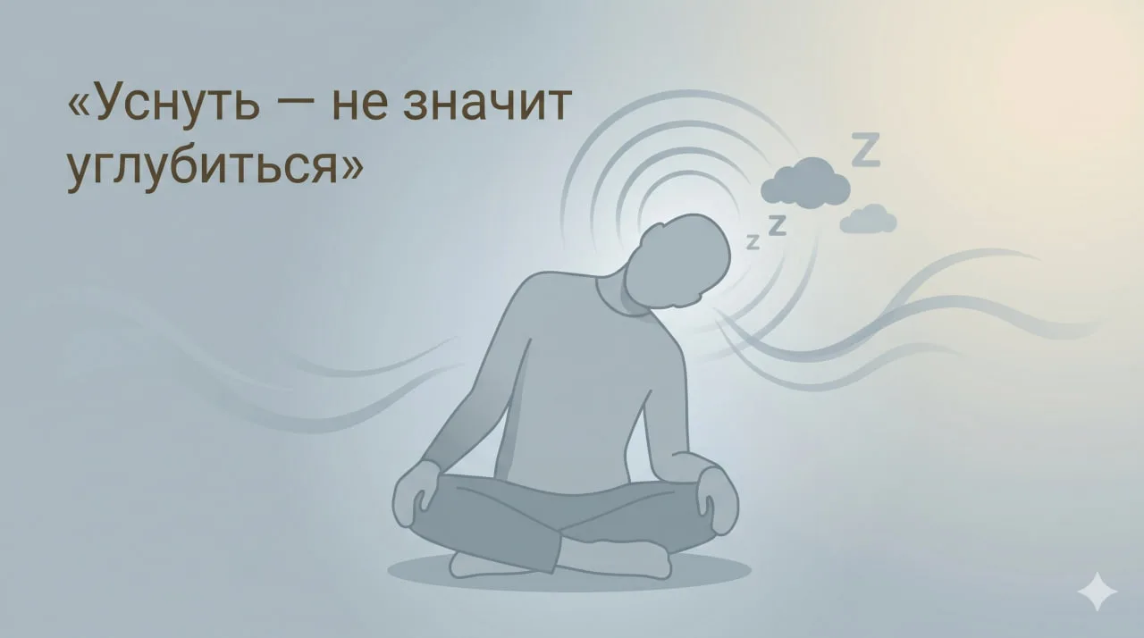 Засыпаешь в медитации и думаешь, что это «глубокое состояние»

Очень часто люди в медитации путают о