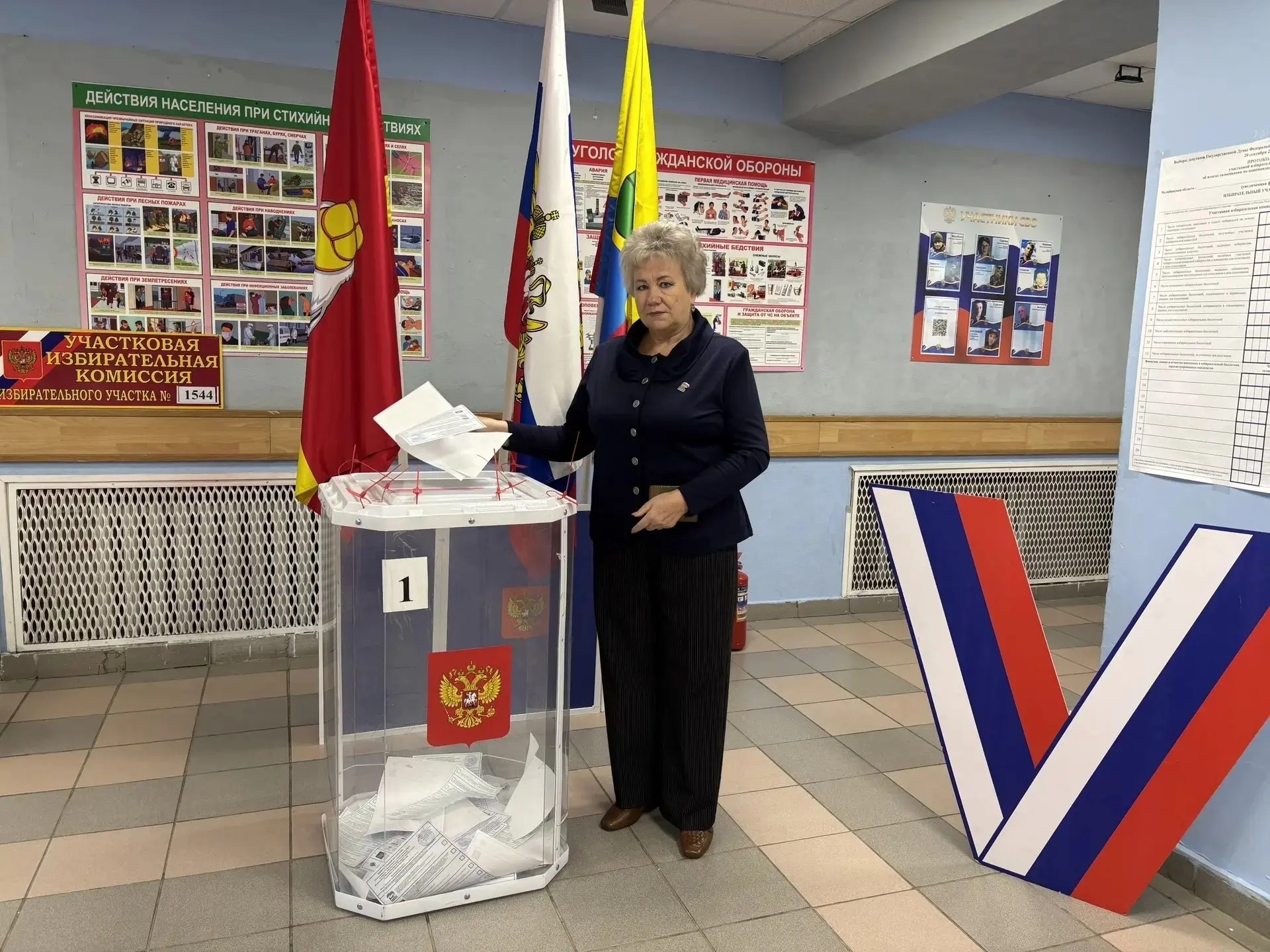 🗳 Активная гражданская позиция: депутаты Агаповского округа проголосовали в первый ден...