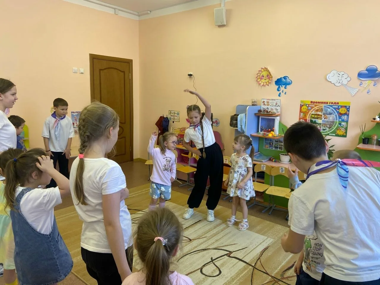 Коллективное творческое дело "Зарядись с Орлятами"  В рамках трека "Орленок-спортсмен" программы "Ор