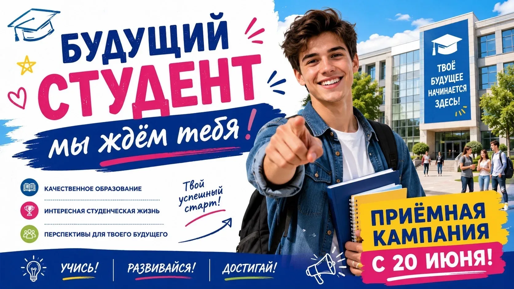 Уважаемые абитуриенты!

Спешим поделиться важной новостью: 20 июня наш техникум открывает свои двери