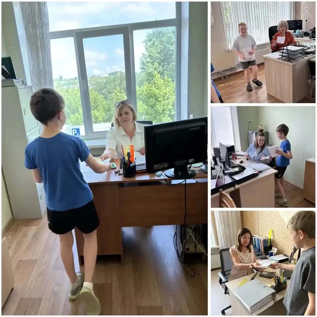 Воспитанники дневной группы социально реабилитационного центра поздравили сотрудников учреждения с п