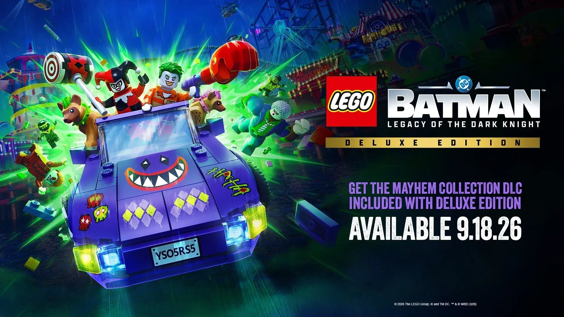 Дополнение для LEGO Batman: Legacy of the Dark Knight – The Mayhem Collection – выйдет ...