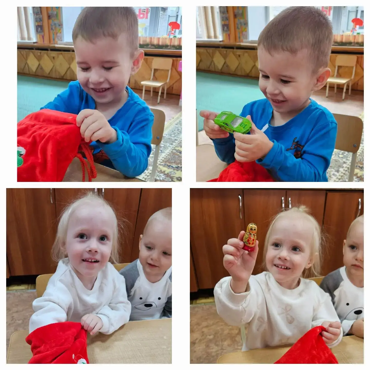 Ребята из 2 группы играли в игру «Чудесный мешочек».😜 Эта игра является классической и очень эффект