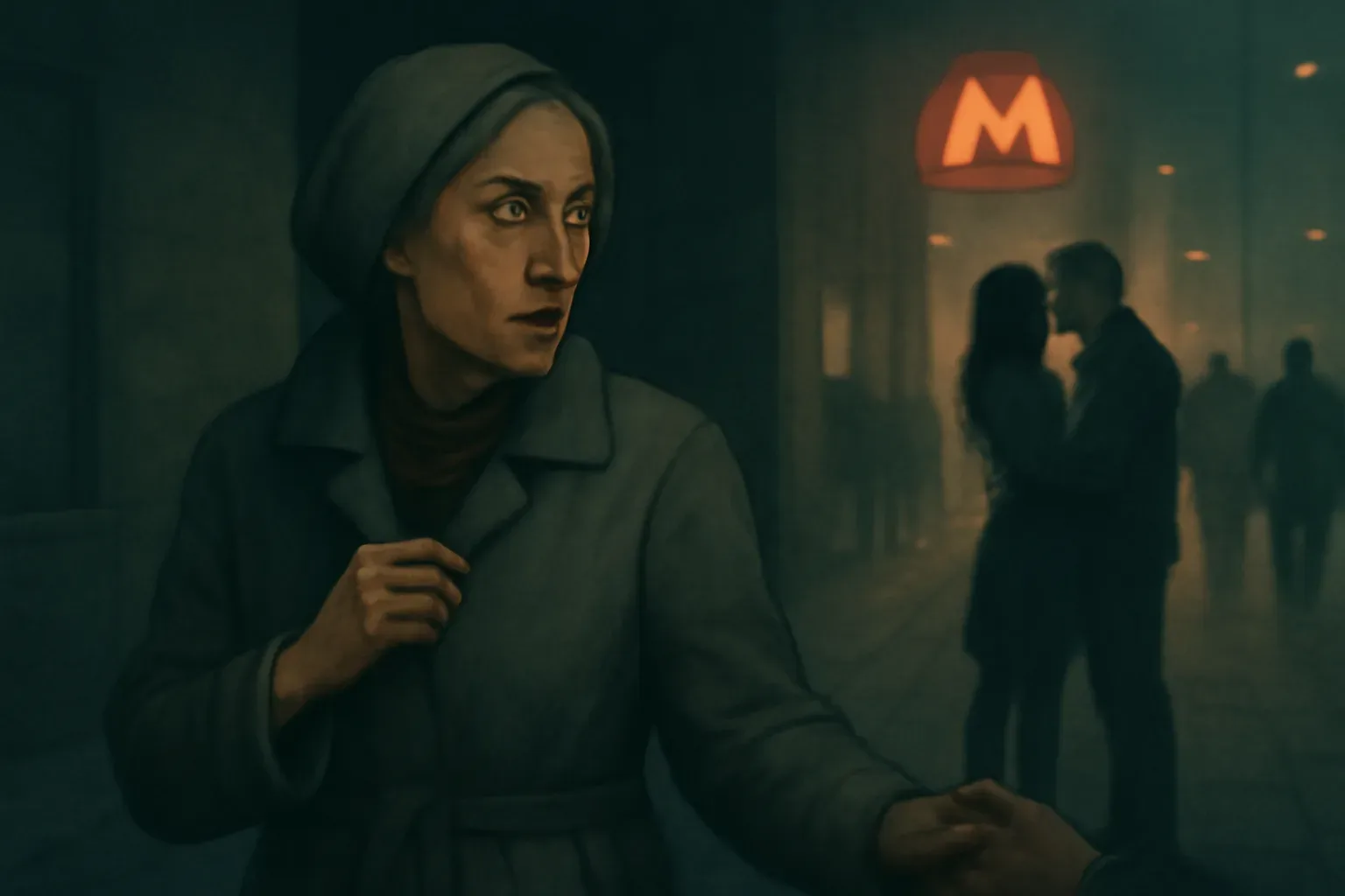«У метро ко мне подошла женщина и очень тихо сказала: Только не оборачивайся, а то прямо здесь умрёш