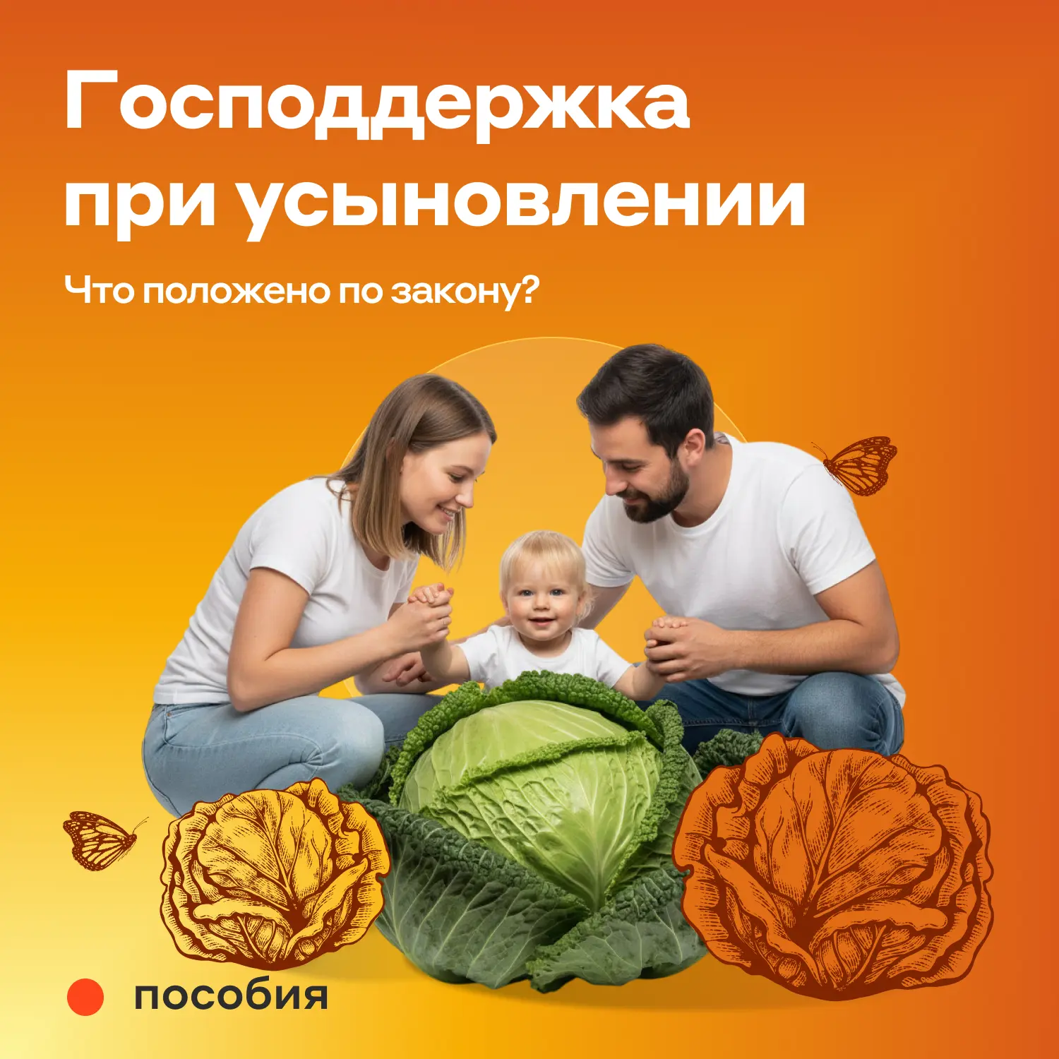 ☝️ Господдержка при усыновлении: что положено по закону? Усыновители получают специальн...