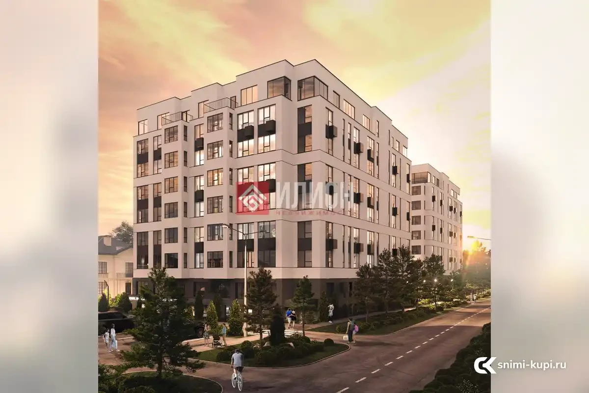 Квартира, 2-к, 59.7 м², 6 эт.