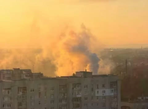 🇺🇦 Во Львове прогремел взрыв на территории аптеки.