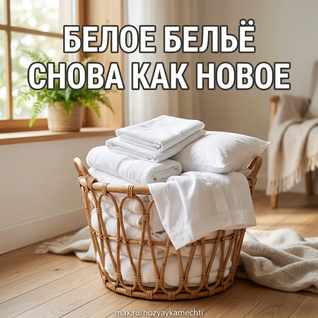 БЕЛОЕ БЕЛЬЁ СНОВА КАК НОВОЕ — ОДИН СЕКРЕТ, КОТОРЫЙ СКРЫВАЮТ ХИМЧИСТКИ  Подруга работала в химчистке 