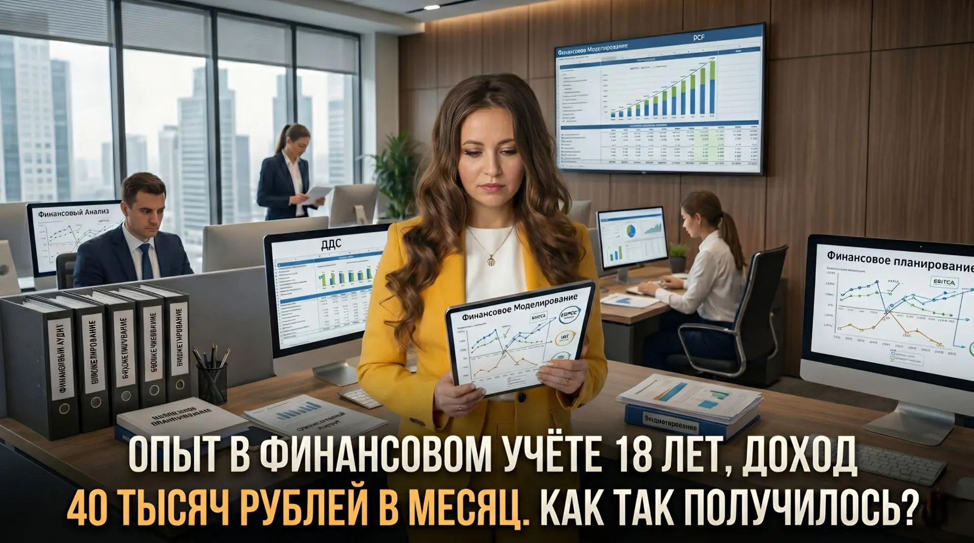 18 лет опыта в финучёте, доход 40 000 рублей в месяц: почему так случилось?

Этот миф я очень часто 
