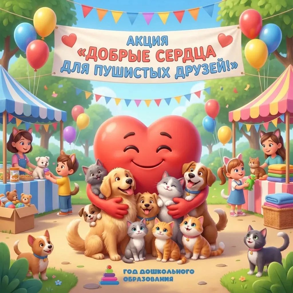 Внимание! В «Крепыше» стартует акция добра! 🐾 
 
В преддверии Дня защиты животных в нашем учреждени