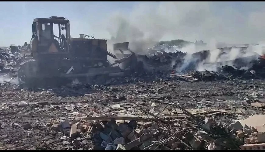 🔥 В Гуково тушат пожар на мусорном полигоне

В Гуково произошел пожар на закрытом мусорном полигоне