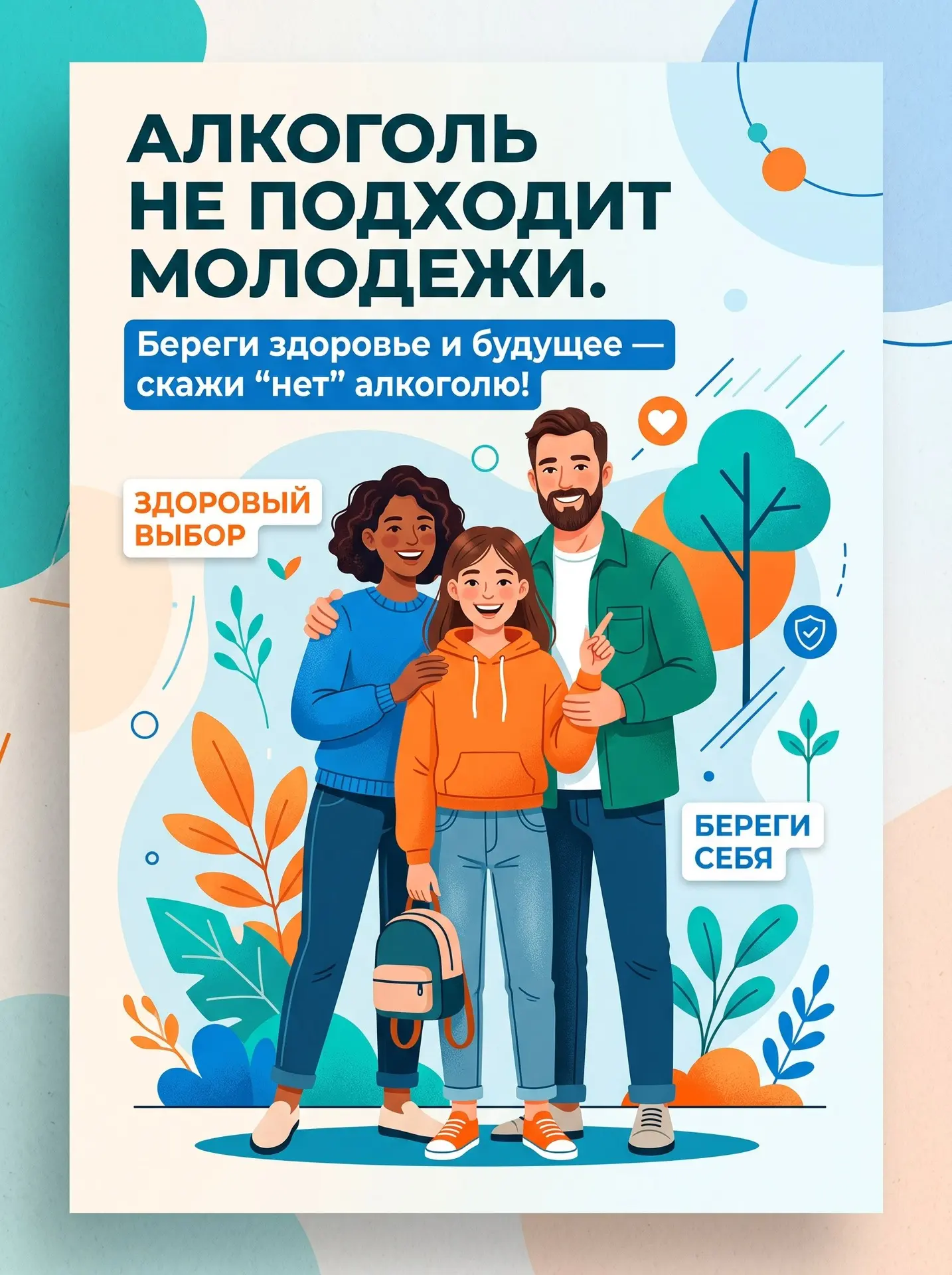 Алкоголь — не способ стать взрослее