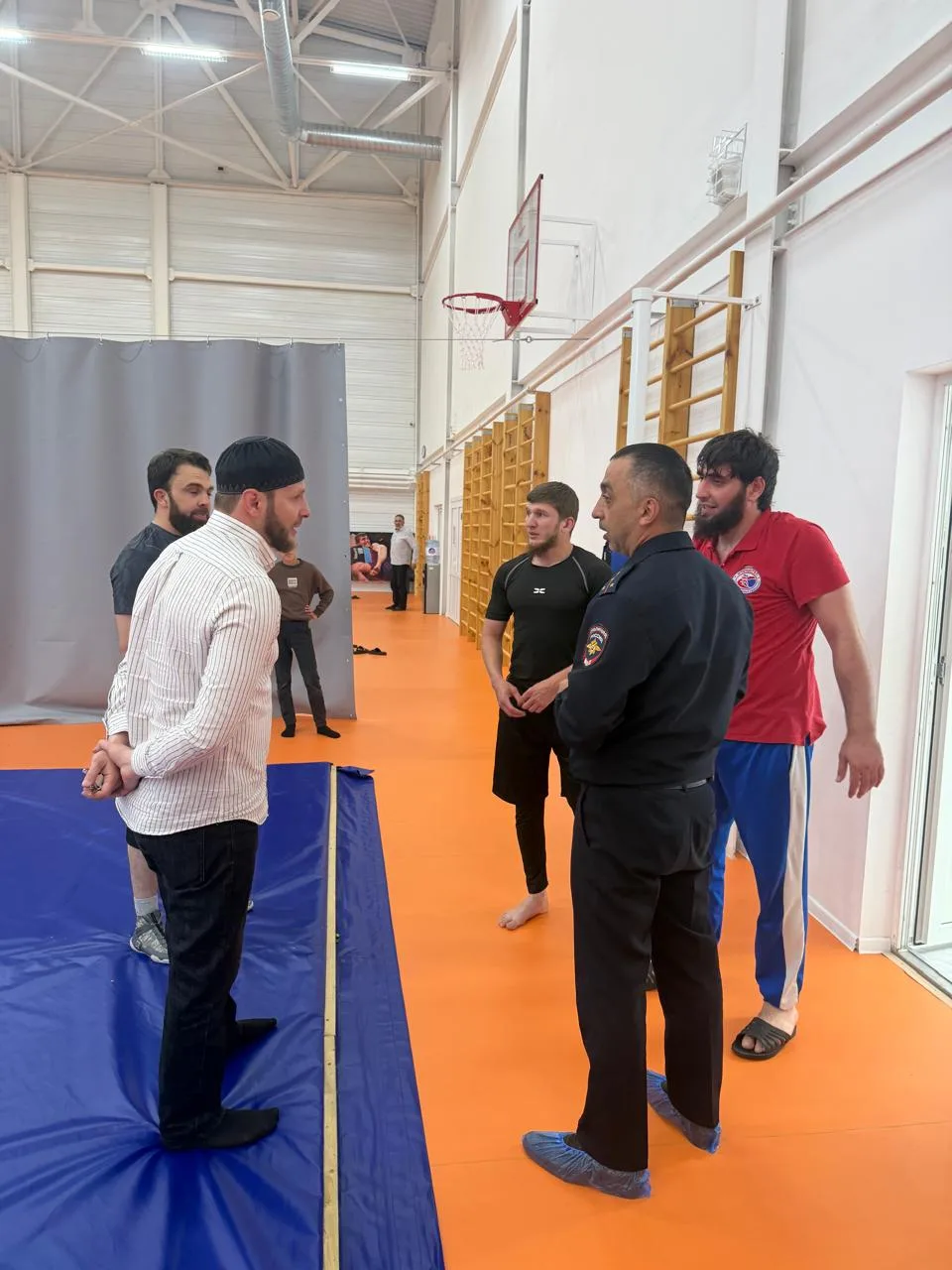 В Физкультурно-оздоровительном комплексе сельского поселения Барсуки состоялась рабочая...