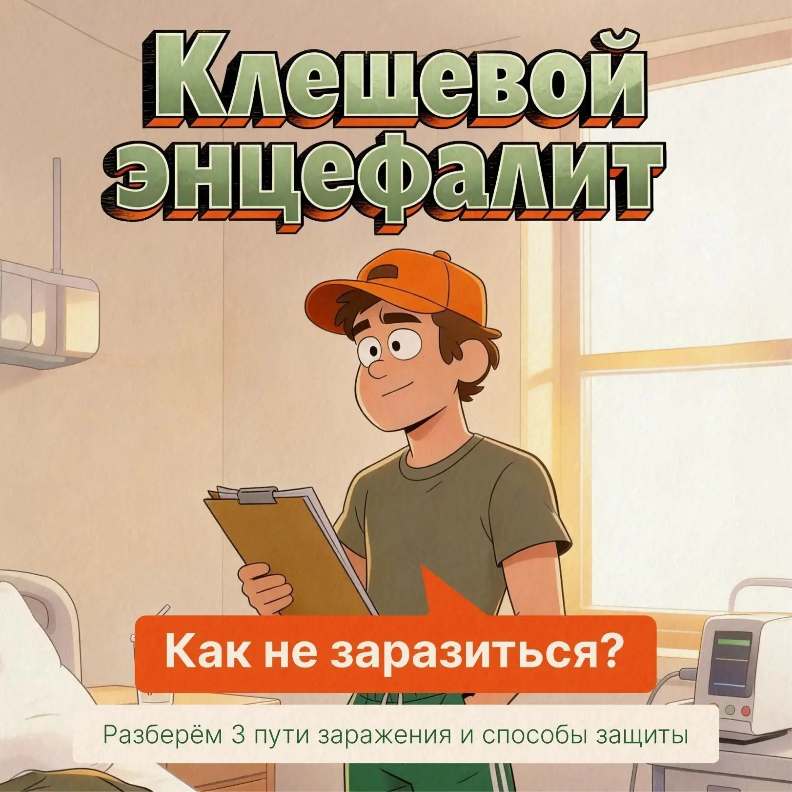 Осторожно: клещевой энцефалит!