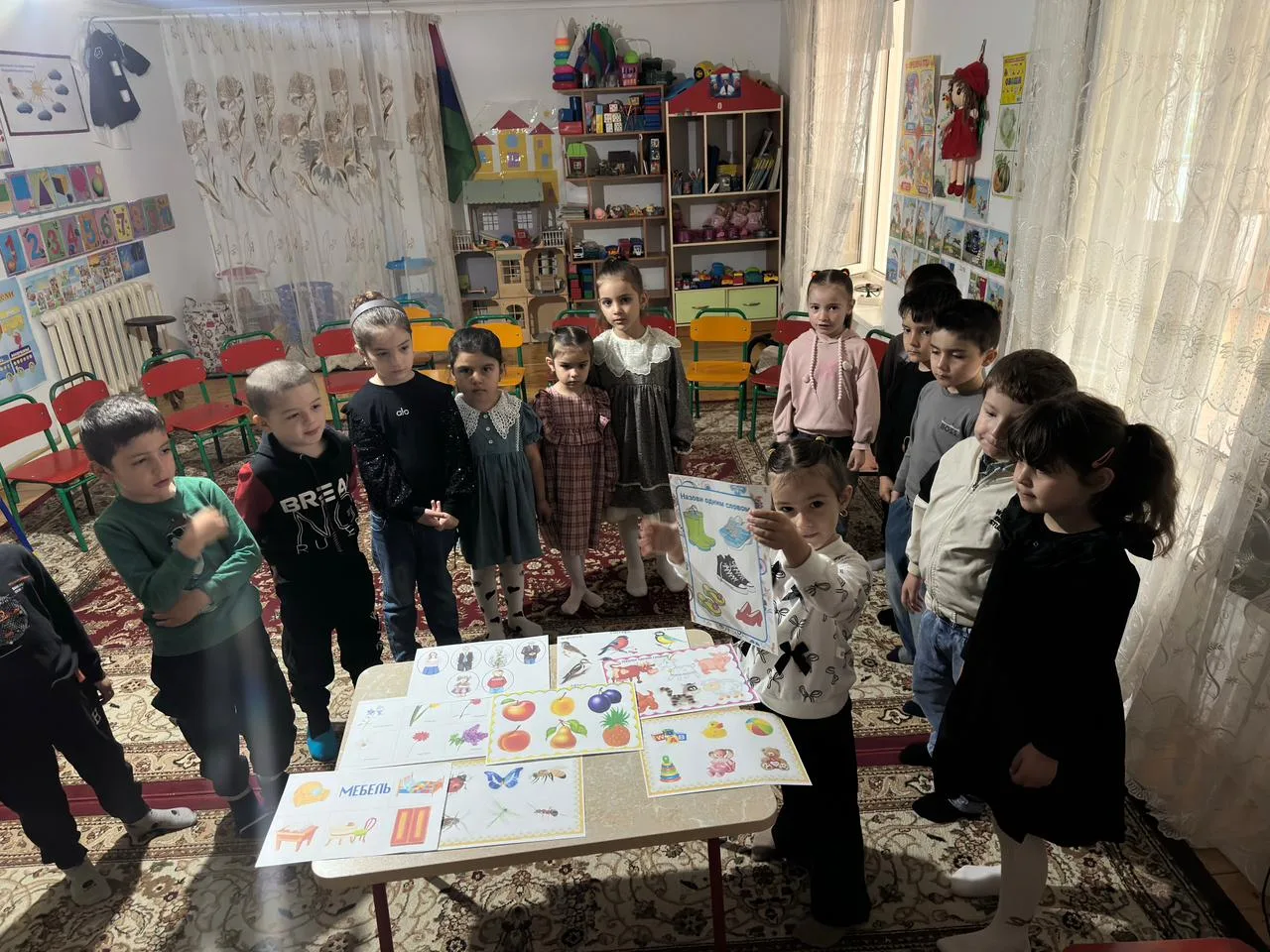 МКДОУ «Малыш» в средней группе «Солнышко »