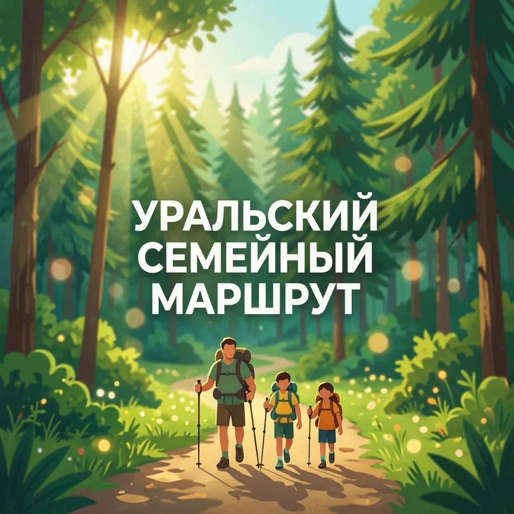 🌲 «Уральский семейный маршрут»: поход по тропе здоровья в Юго‑Западном лесопарке! 🌲