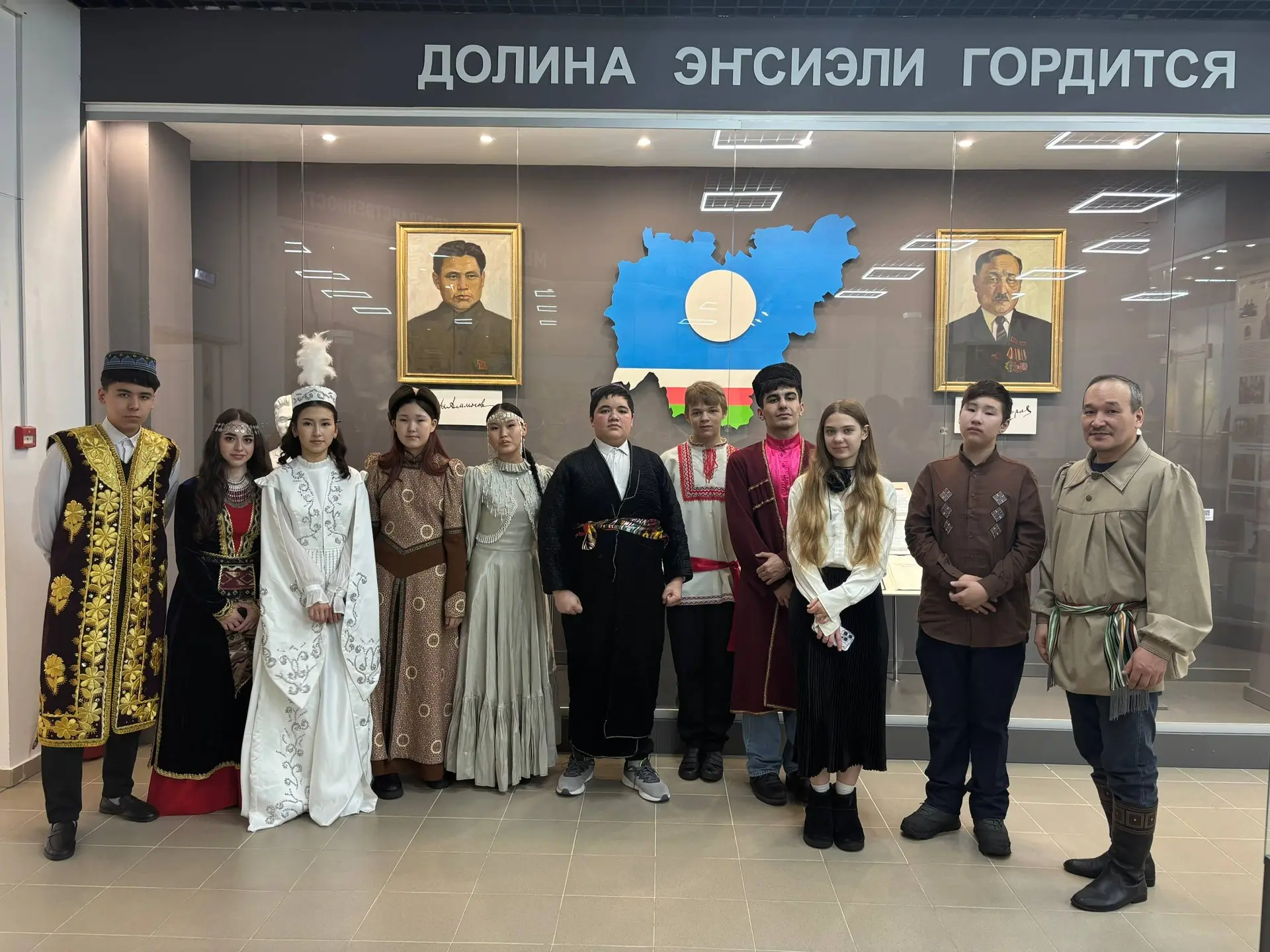 📝 27 февраля активисты интернационального клуба "В семье единой" под руководством Молоновой А.С. в р