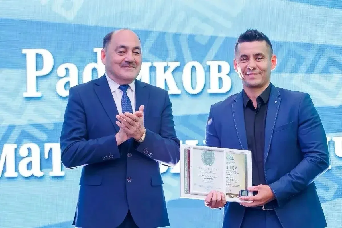 Азамат Рафиков из Зиргана — лауреат конкурса «Отцовская доблесть»