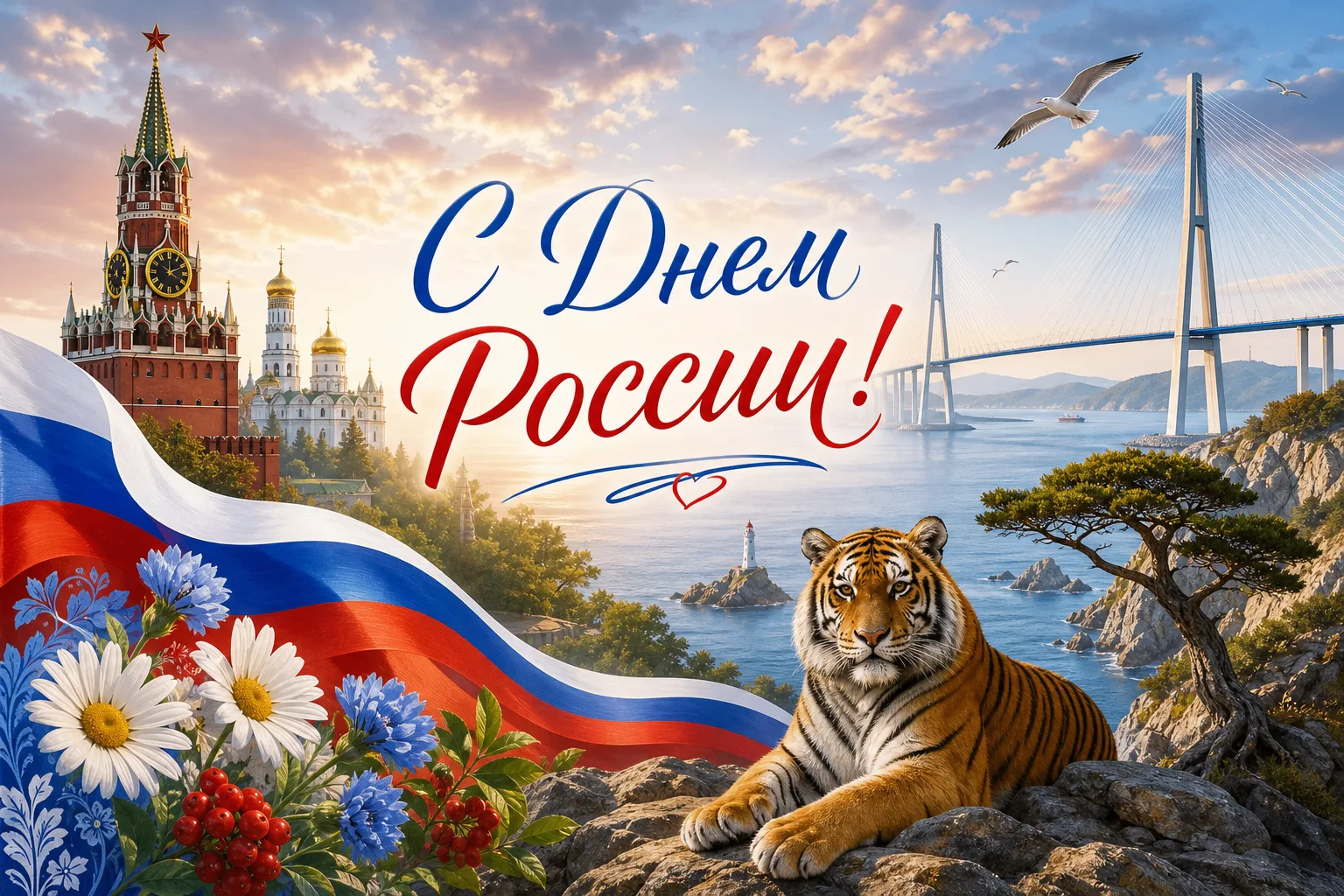 Дорогие учащиеся, уважаемые педагоги и родители! Поздравляем вас с Днем России — праздником единства