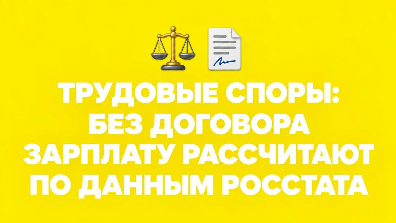⚖ Сотрудник работал без письменного договора, а зарплату получал по устной договореннос...