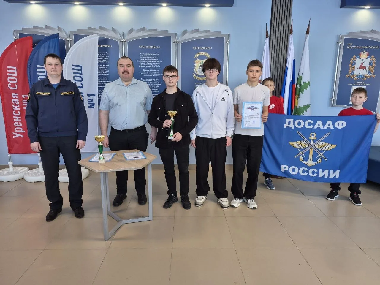 18 февраля в тире Уренской средней школы № 1 состоялись муниципальные соревнования по пулевой стрель