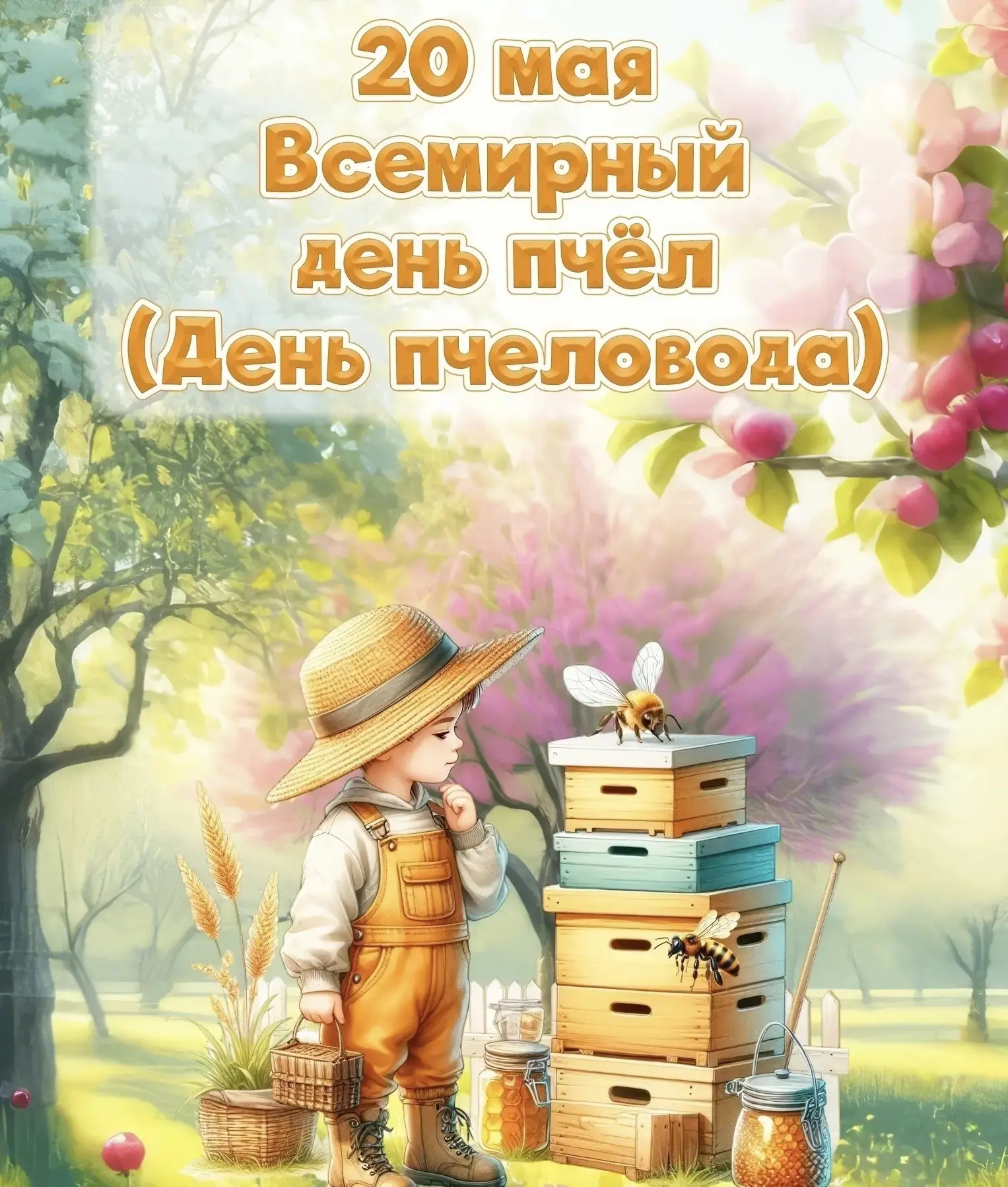Сегодня в нашем детском саду отметили Всемирный день пчёл!🐝