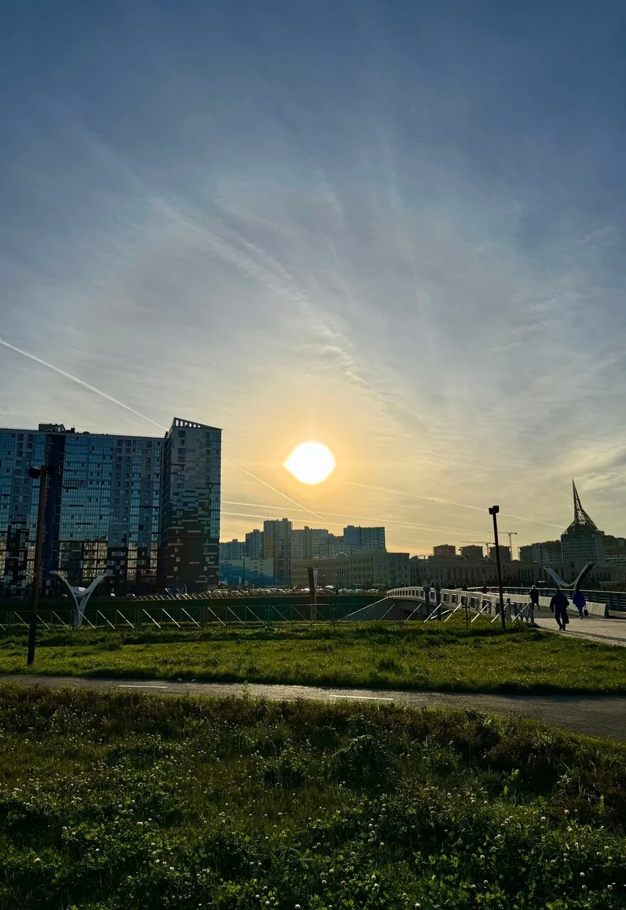 Солнечный день в Линейном парке ☀