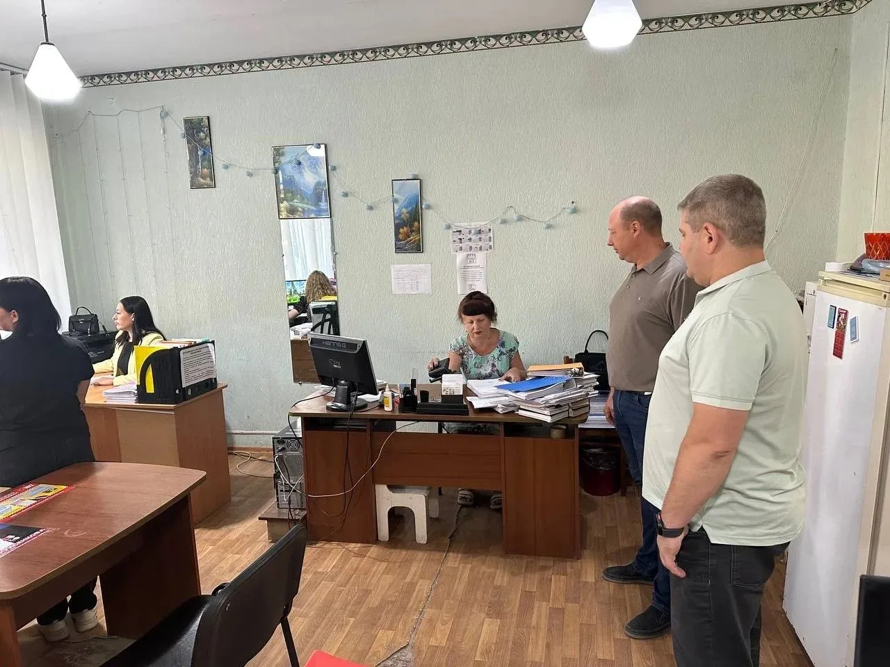 На связи с жителями: Алексей Михайлов встретился с коллективом Старобешевского теротдела