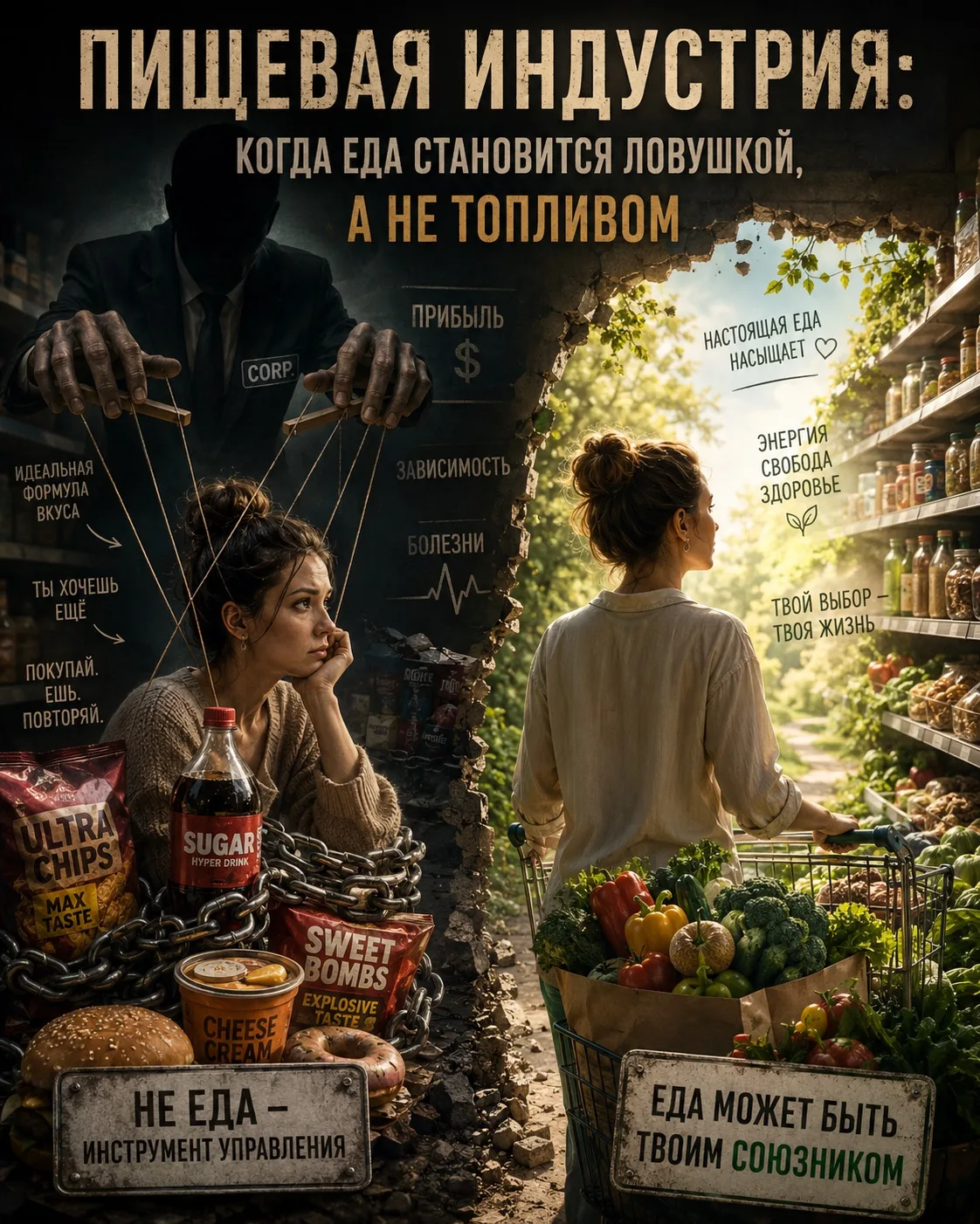 Когда я начала глубоко копаться в теме питания, меня, если честно, накрыла злость.