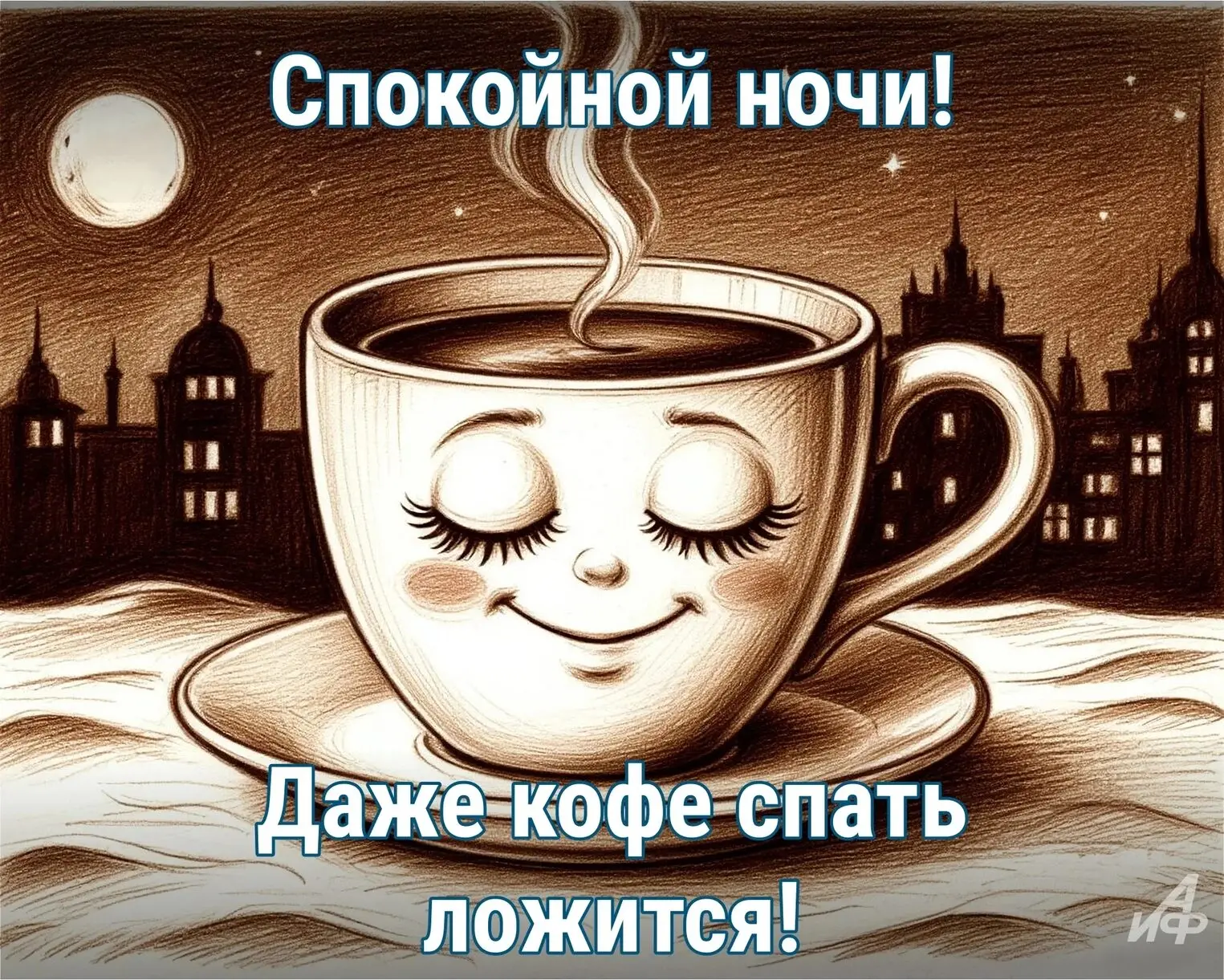 Спокойной ночи!😴
