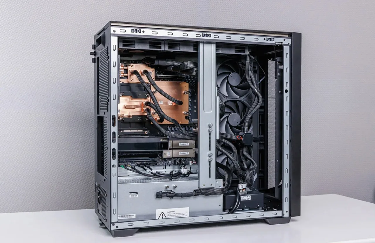 StorageReview продолжает серию обзоров на новый настольный суперкомпьютер Nvidia DGX St...