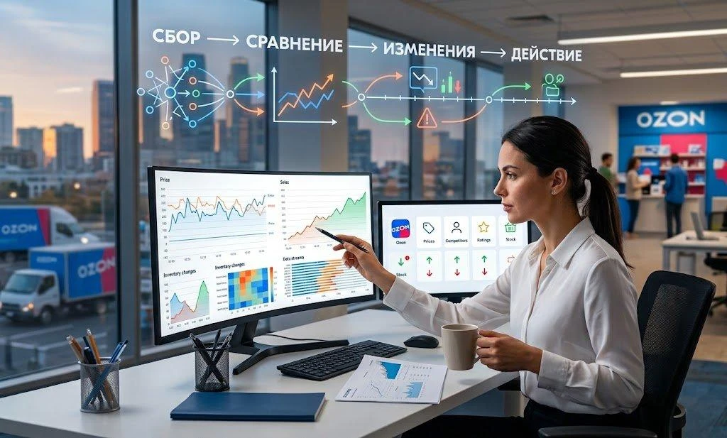 Зачем нужен регулярный мониторинг конкурентов на Ozon