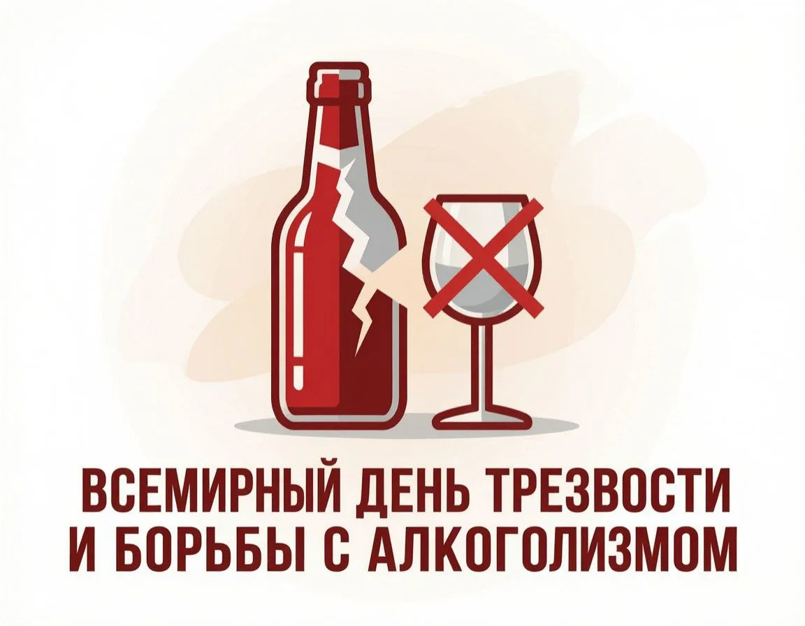 ⚡Всемирный день трезвости и борьбы с алкоголизмом отмечают ежегодно 3 октября — в памят...