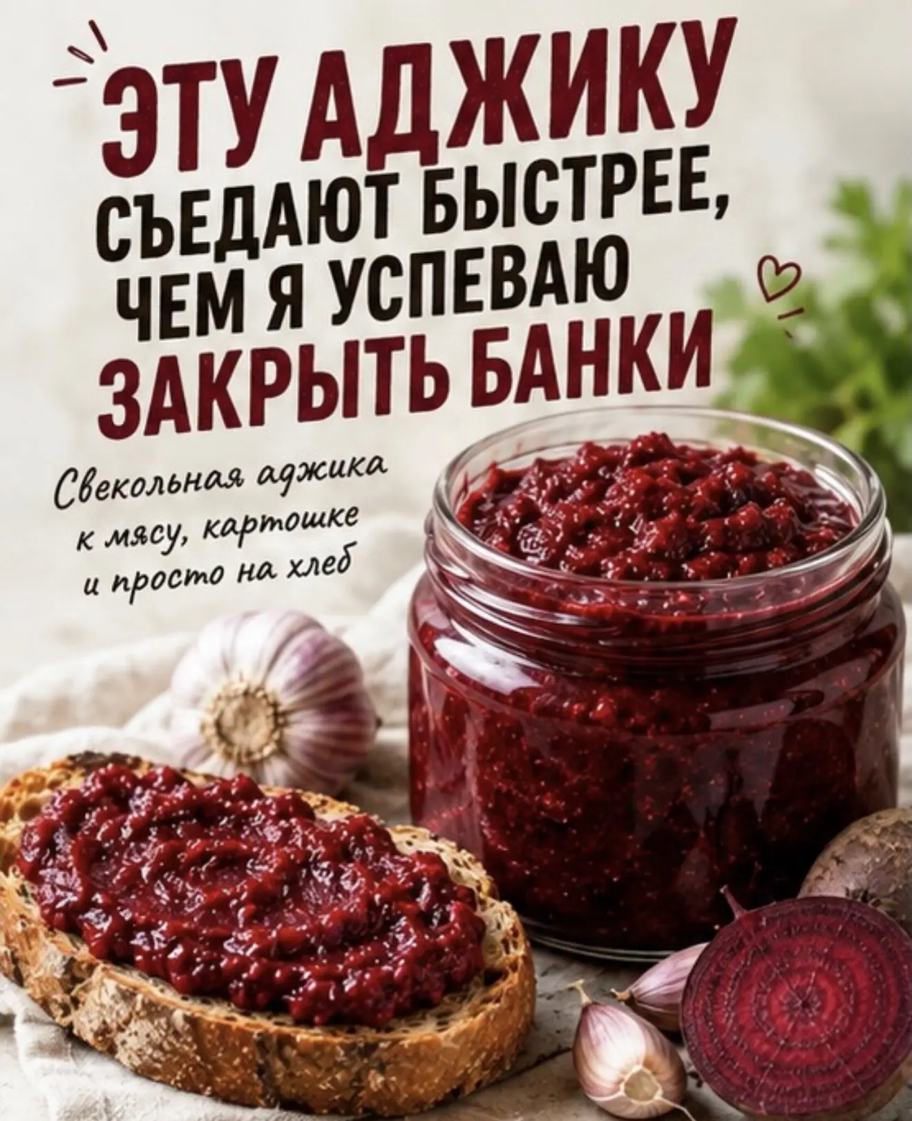 Эту аджику съедают быстрее, чем успеваешь открыть
