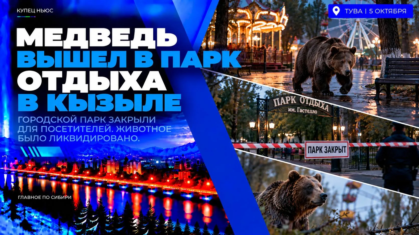 🐻 ТУВА • КЫЗЫЛ • ДИКИЕ ЖИВОТНЫЕ ‼️