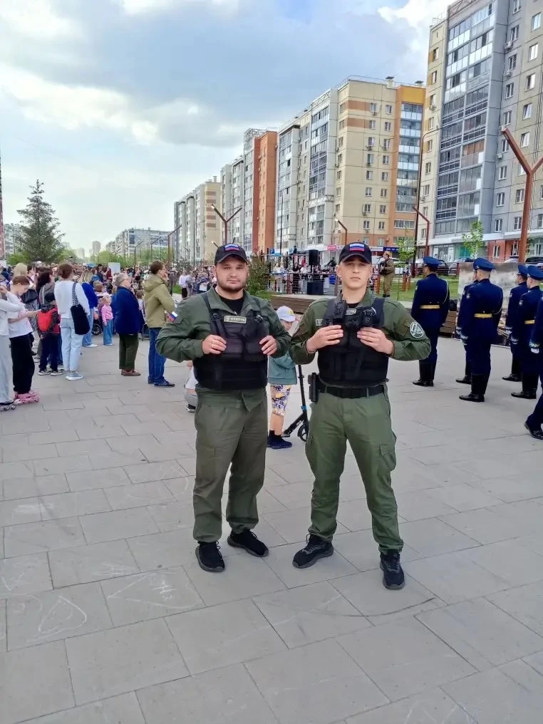 В честь Дня Победы —  благодарность нашим охранникам ГБР, которые стоят на страже споко...
