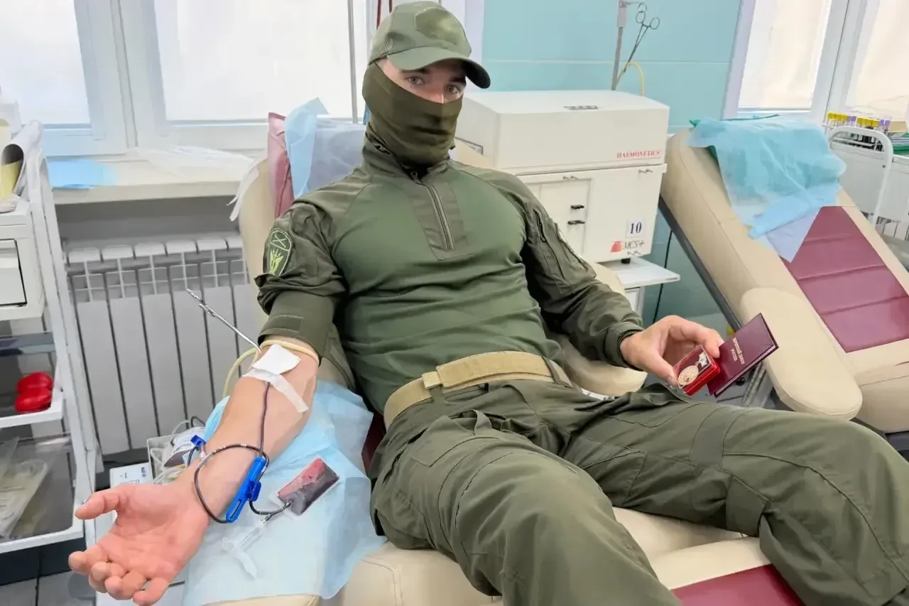 В День офицера России росгвардейцы поддержали ведомственную донорскую акцию в Астрахани
