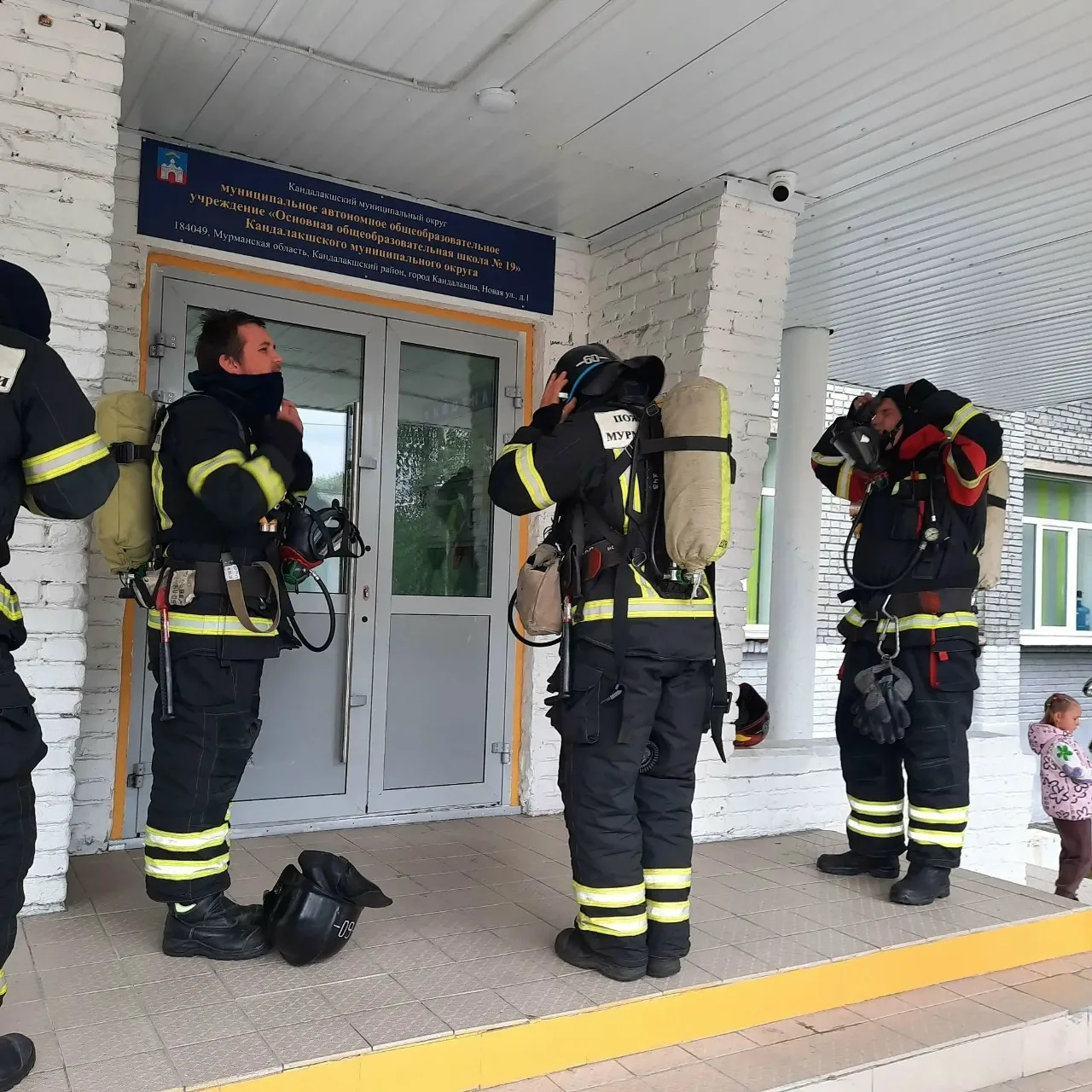 В Кандалакшском филиале ГПС Управления продолжаются тренировки у личного состава