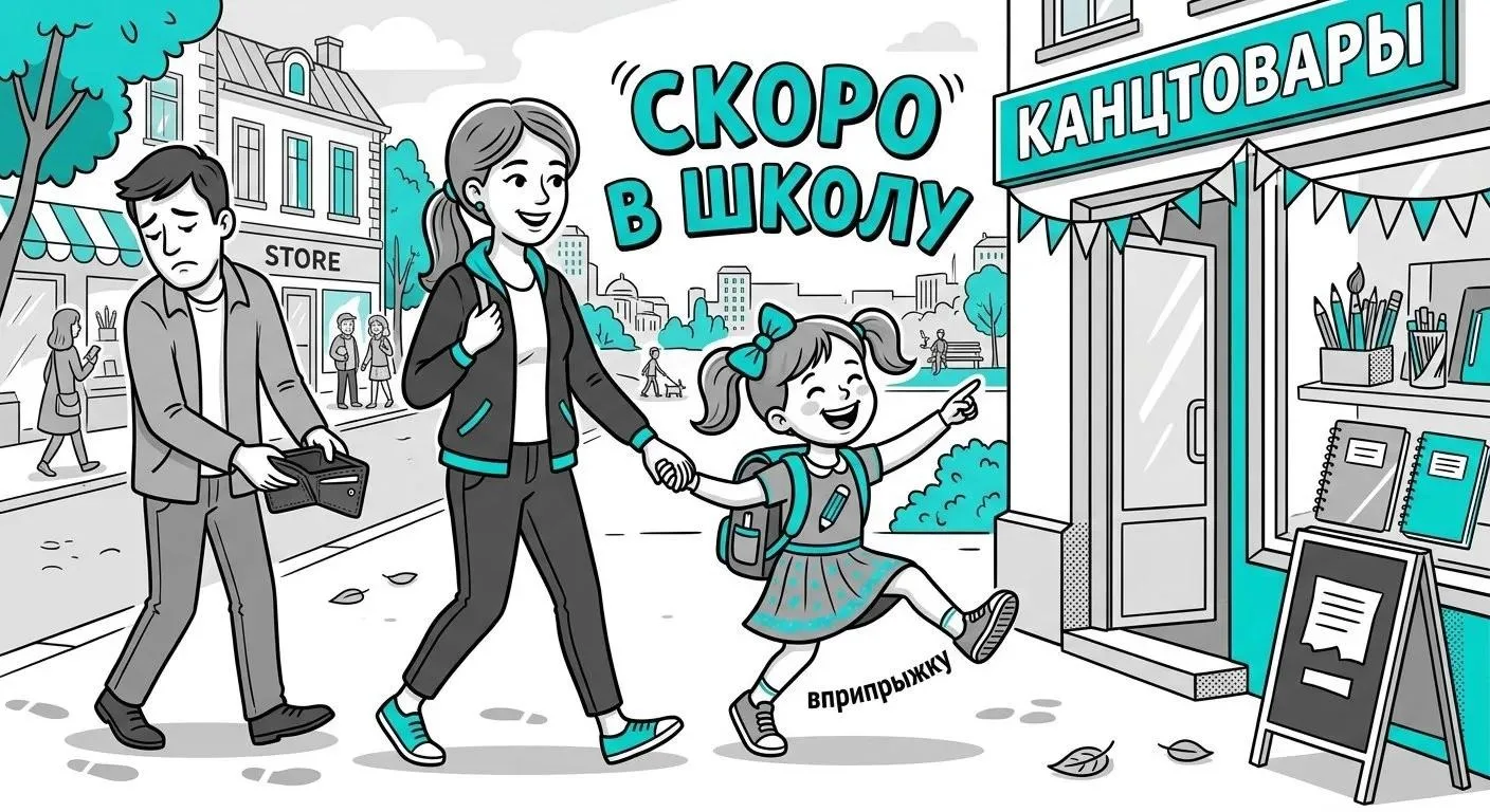 К вам обратился сотрудник за материальной помощью на сбор ребенка к 1 сентября в школу. 🤞