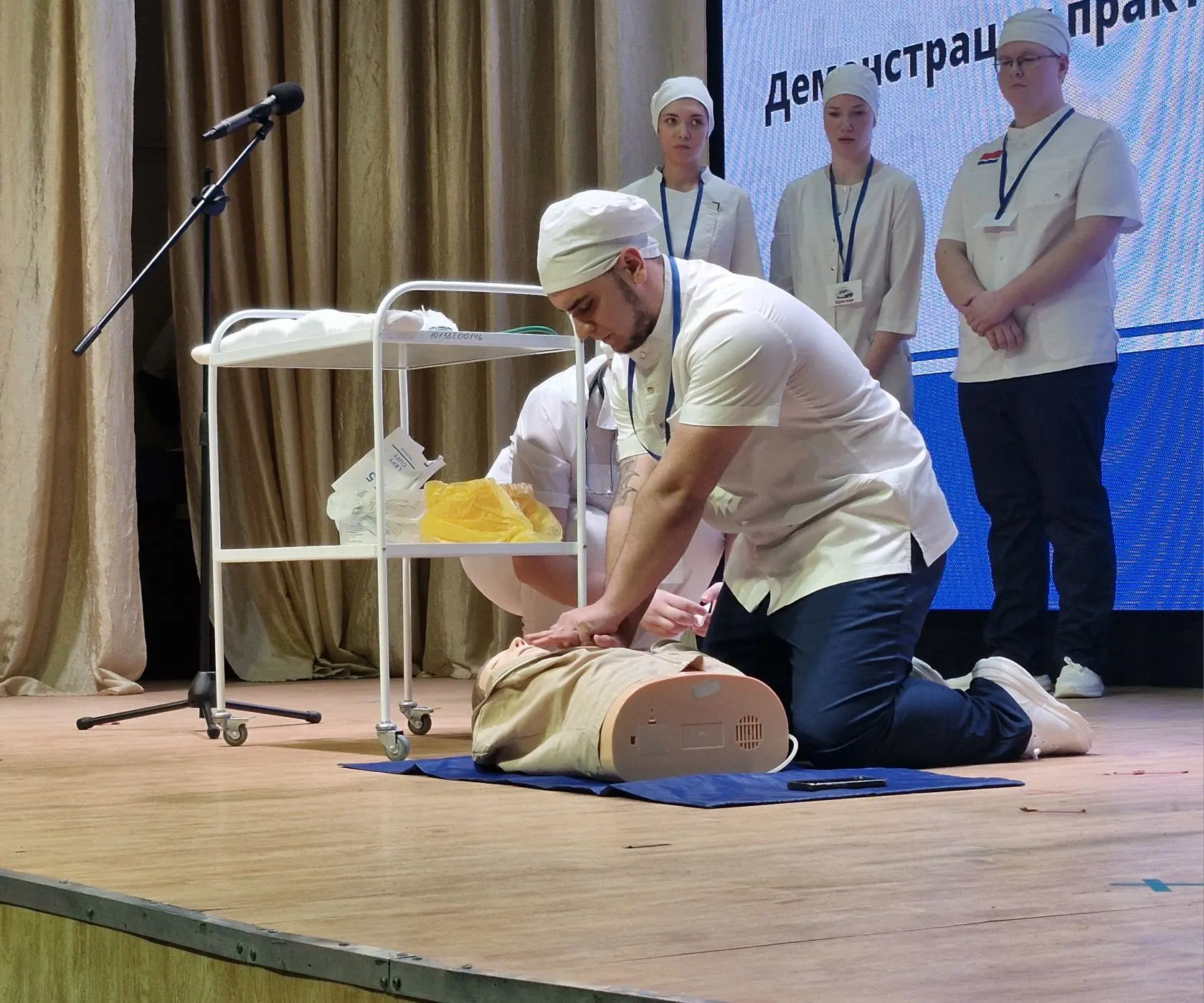 👩‍⚕️В Приамурье будущие фельдшеры соревновались в профессиональном мастерстве  В Амурском медицинско