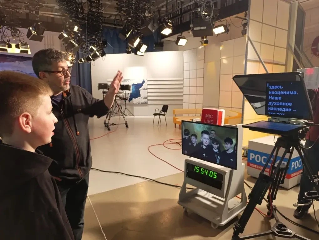 📺📹За кулисами телевидения: увлекательная экскурсия на ГТРК «Коми Гор»!  Сегодня, ребята 5"б" класса 