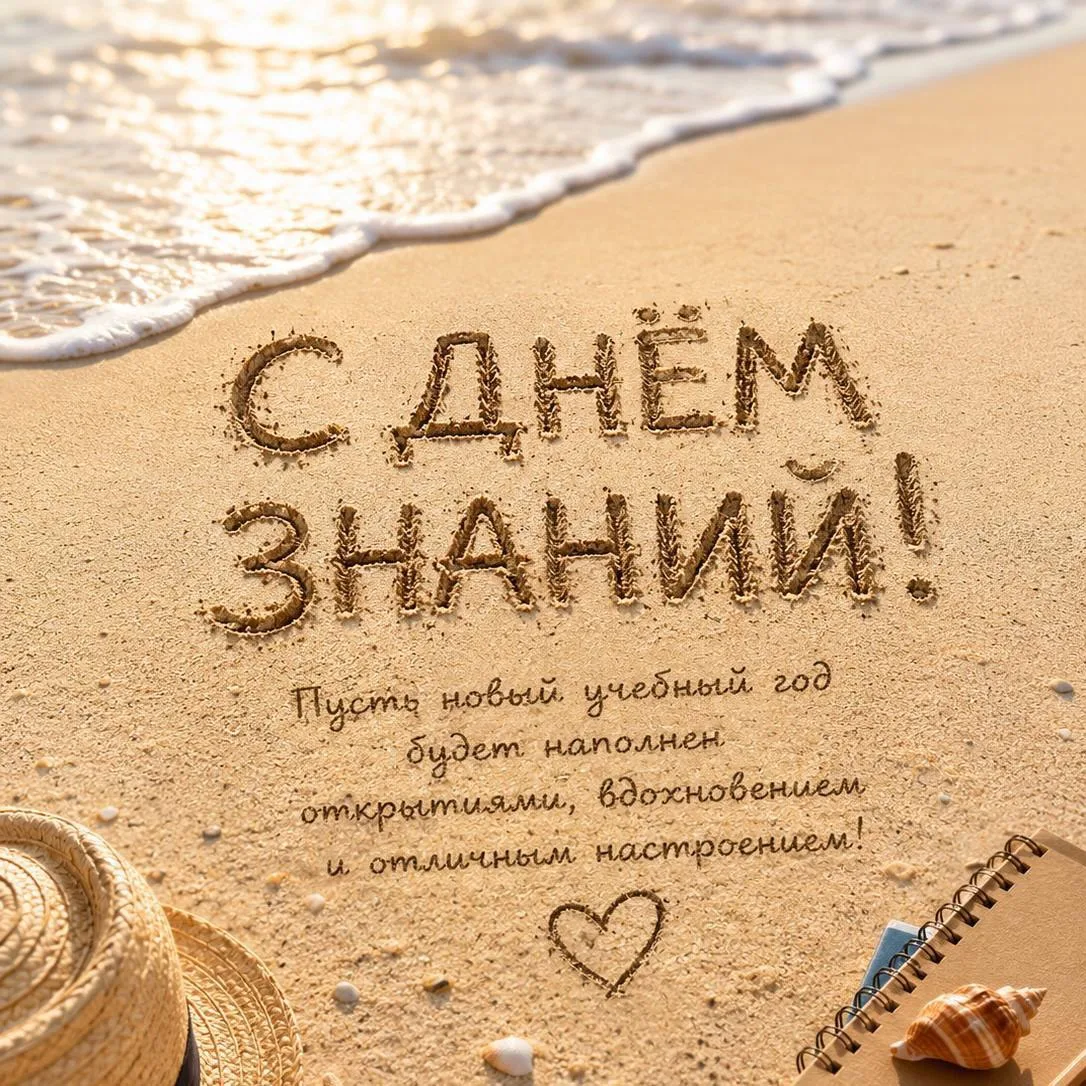 🎒С 1 сентября! С Днём знаний!