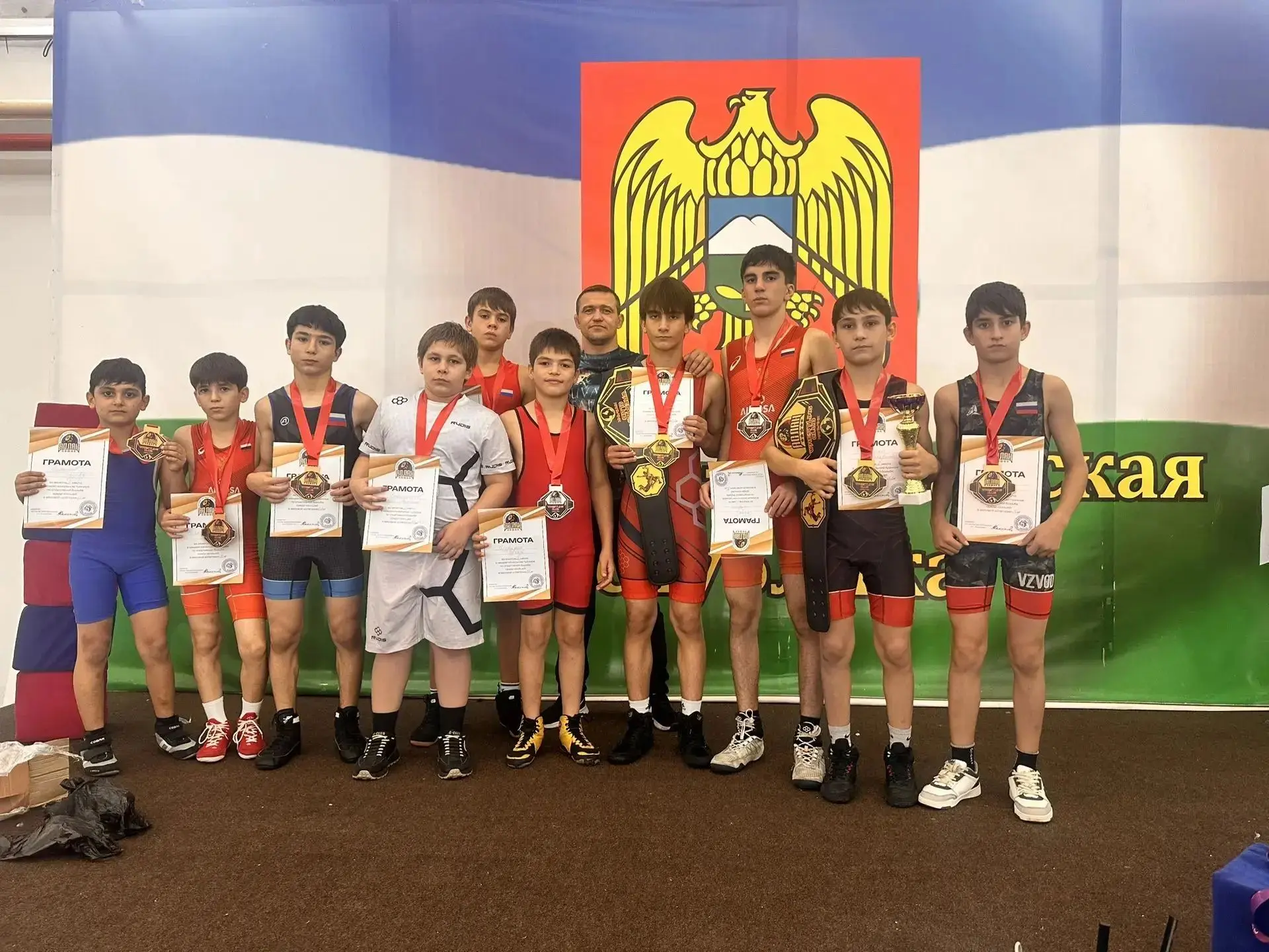 🏆 Наши борцы снова на высоте