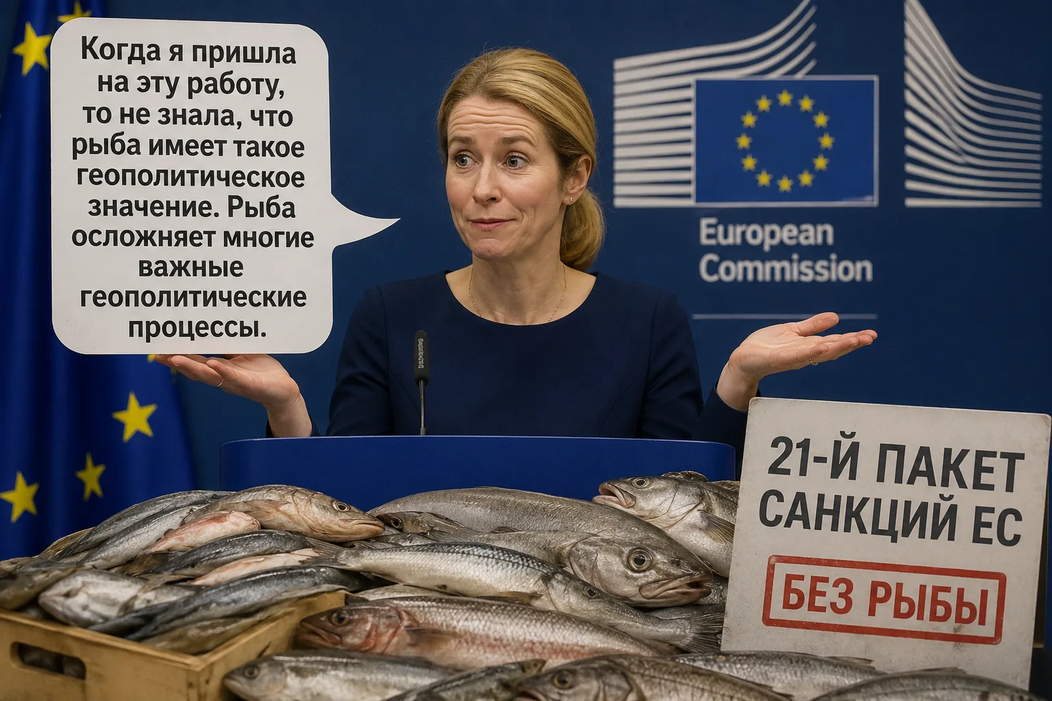 Свежий улов двойных стандартов: как в Брюсселе рыба съела санкционный пакет