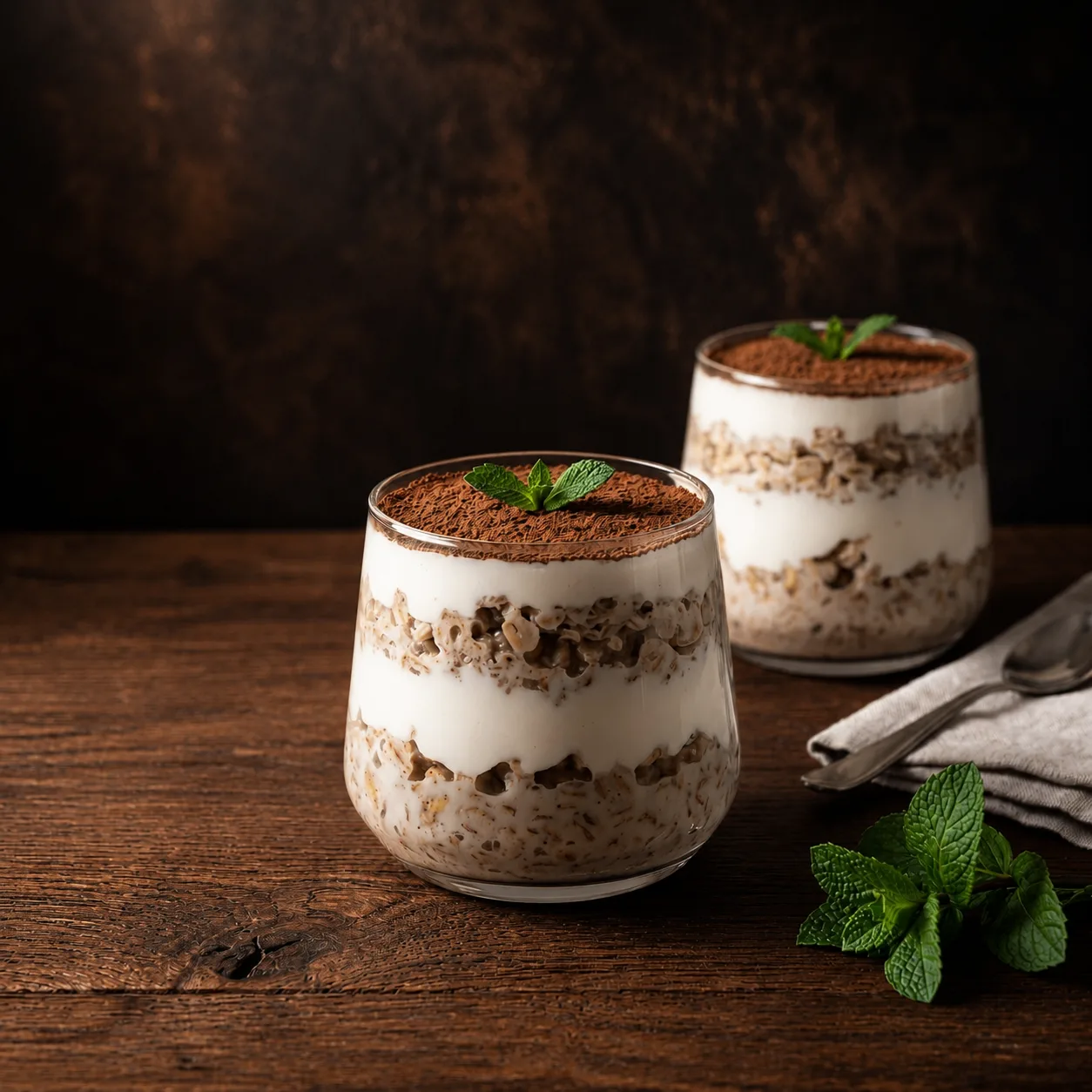 🍨 Овсянка «Тирамису»: пошаговый рецепт