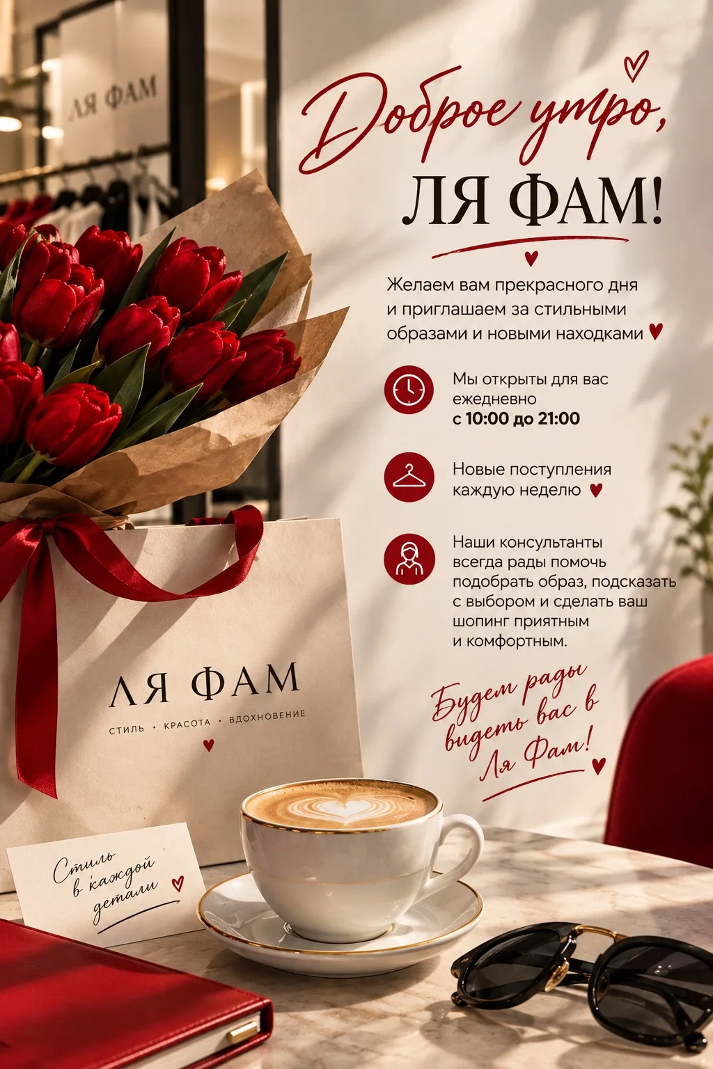 🤎 Доброе утро, «Ля Фам»!