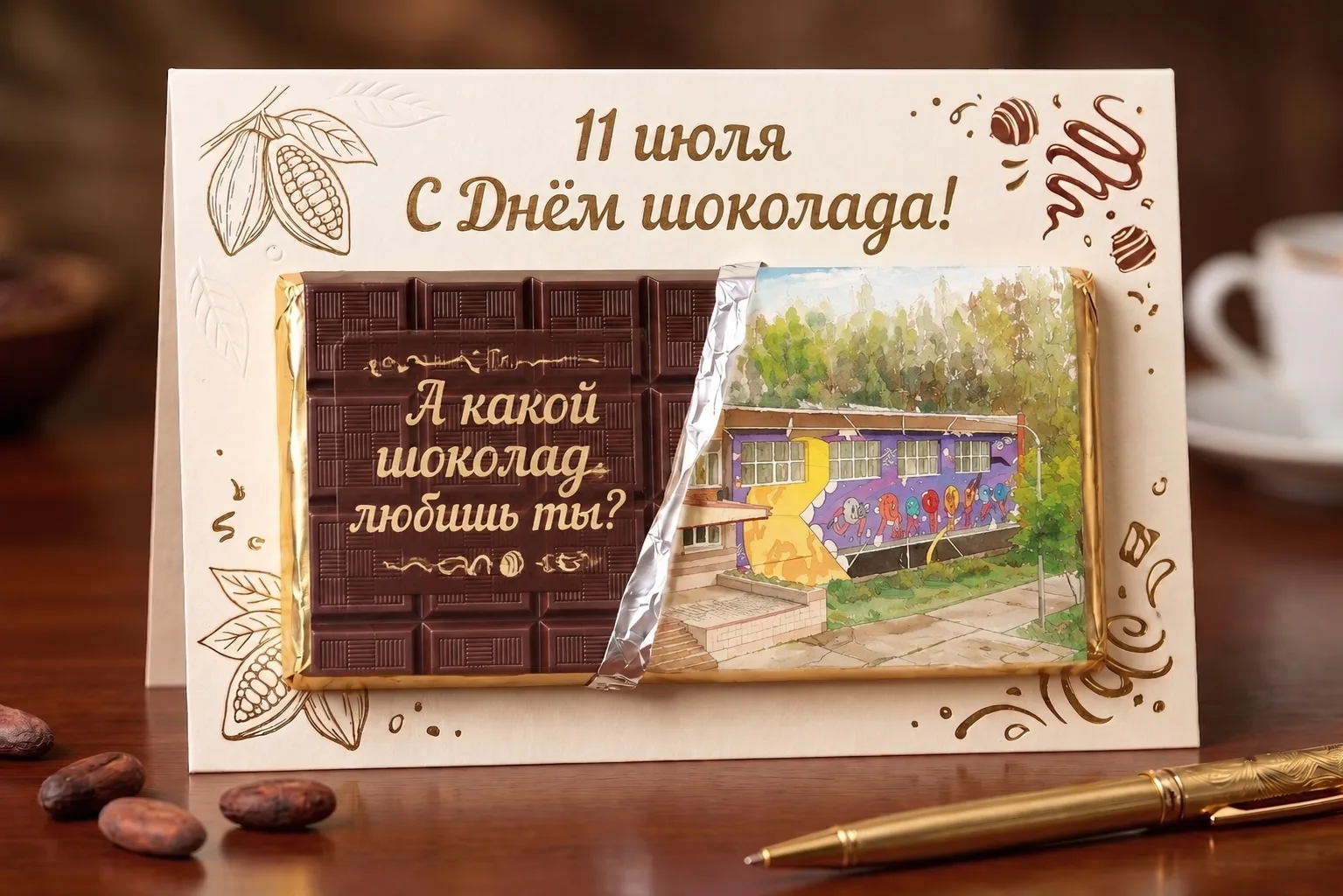 🍫 Всемирный день шоколада — праздник, когда можно легально съесть лишнюю дольку! 🍫